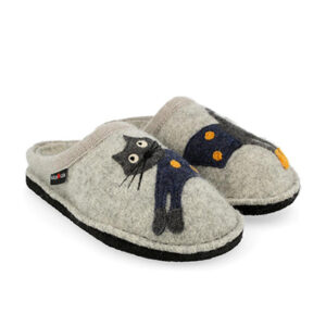 HAFLINGER FLAIR CUCHO STAINGRAUMELIERT, WALKSTOFF