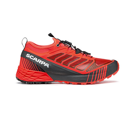 SCARPA RIBELLE RUN BRIGHT RED-BLACK WOMAN