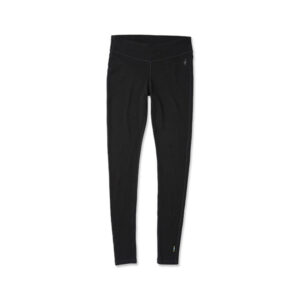 LEGGINGS 100% MERINO WOOL 250gr BLACK UOMO