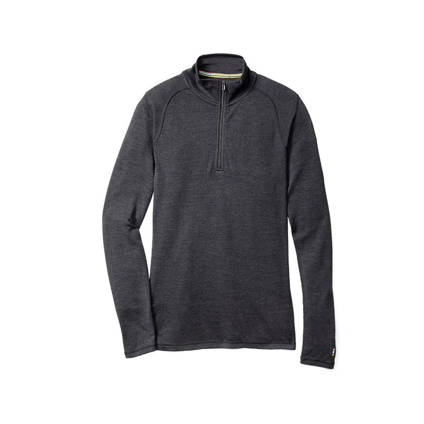 MAGLIA MEZZA ZIP 100% MERINO 250gr UOMO