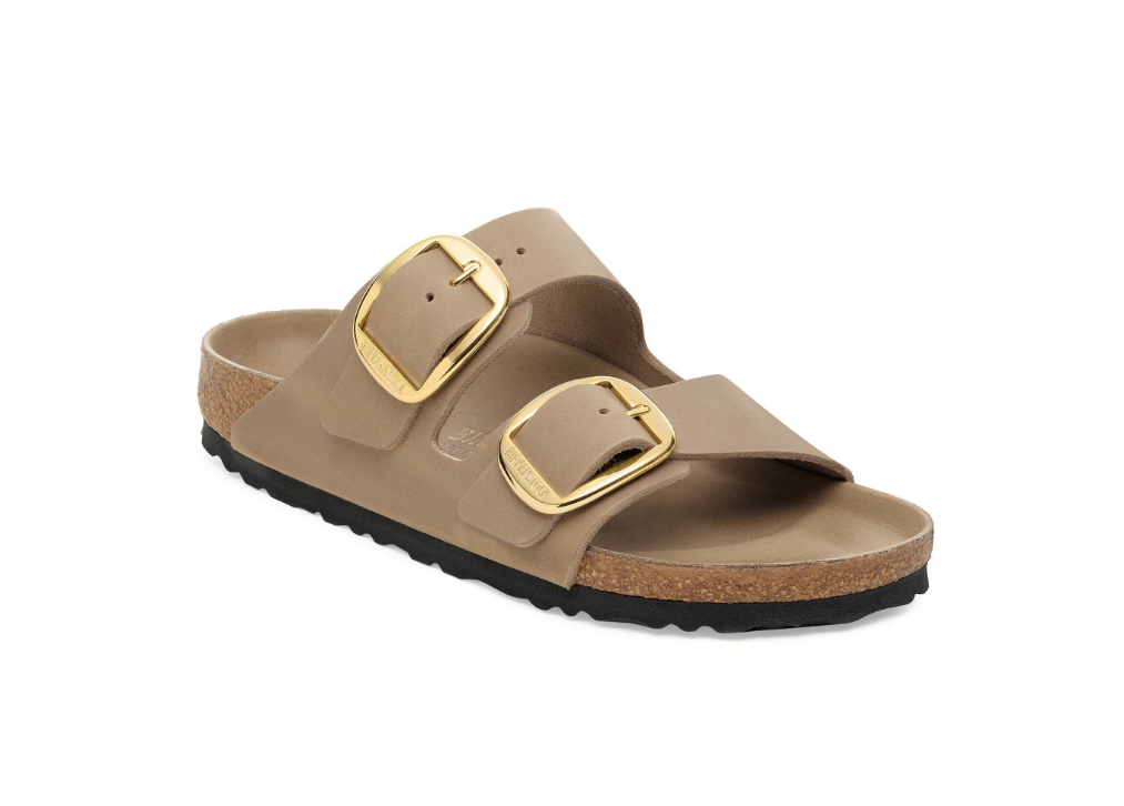 BIRKENSTOCK ARIZONA BIG BUCKLE TABACCO BROWN, OILED LEATHER