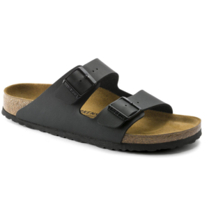 BIRKENSTOCK ARIZONA BLACK BIRKO FLOR