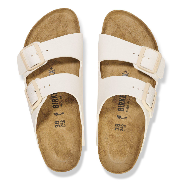 BIRKENSTOCK ARIZONA EGGSHELL BIRKO FLOR - immagine 2