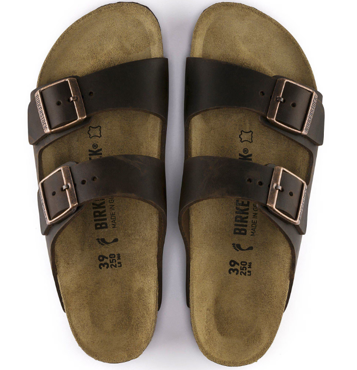 BIRKENSTOCK ARIZONA HABANA, OILED LEATHER - immagine 2