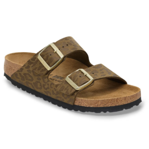 BIRKENSTOCK ARIZONA LEO KHAKI, SYN
