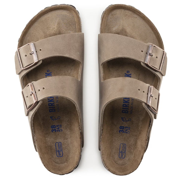 BIRKENSTOCK ARIZONA SFB TABACCO BROWN, OILED LEATHER - immagine 2