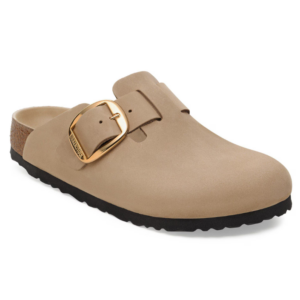 BIRKENSTOCK BOSTON TABACCO BROWN BIG BUCKLE