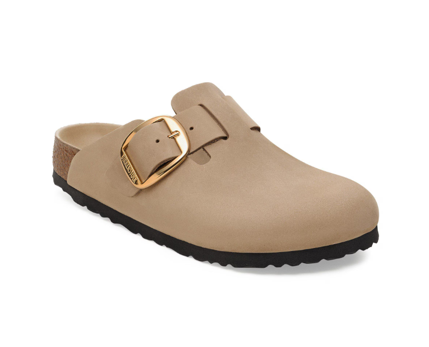 BIRKENSTOCK BOSTON TABACCO BROWN BIG BUCKLE