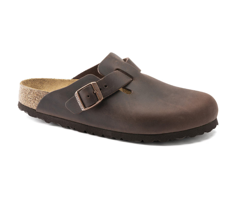 BIRKENSTOCK BOSTON HABANA, OILED LEATHER