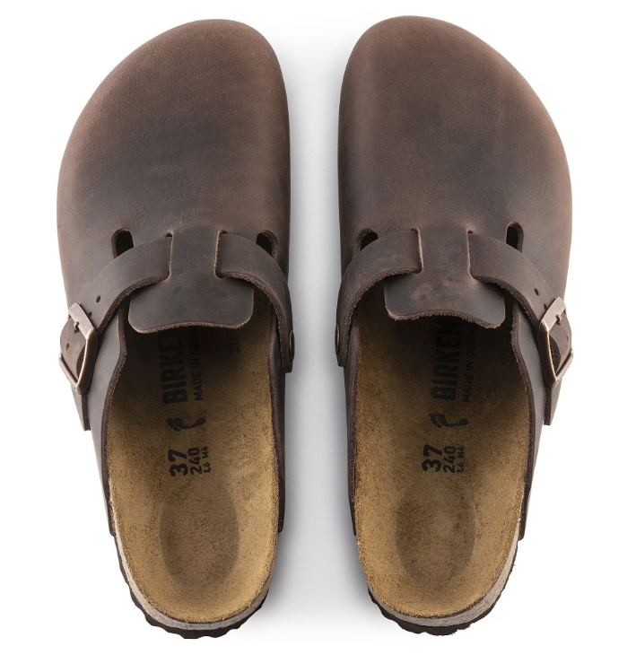 BIRKENSTOCK BOSTON HABANA, OILED LEATHER - immagine 2